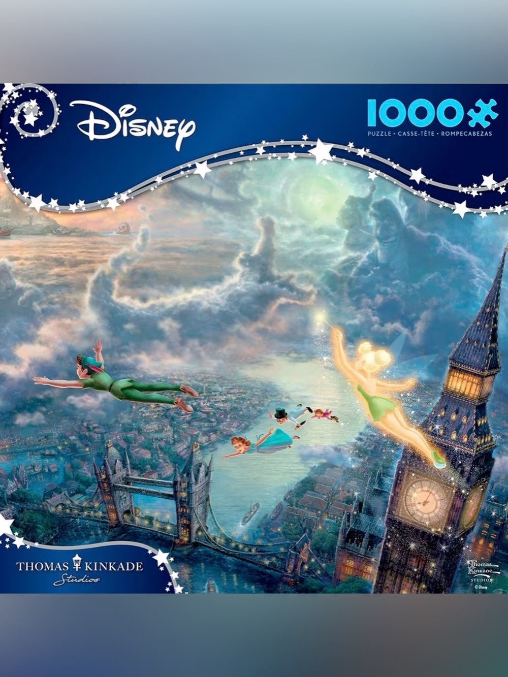 Disney Tinker Bell and Peter Pan Night Sky Adventure